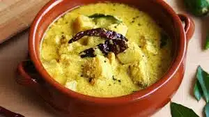 Delicious yellow curry with spices