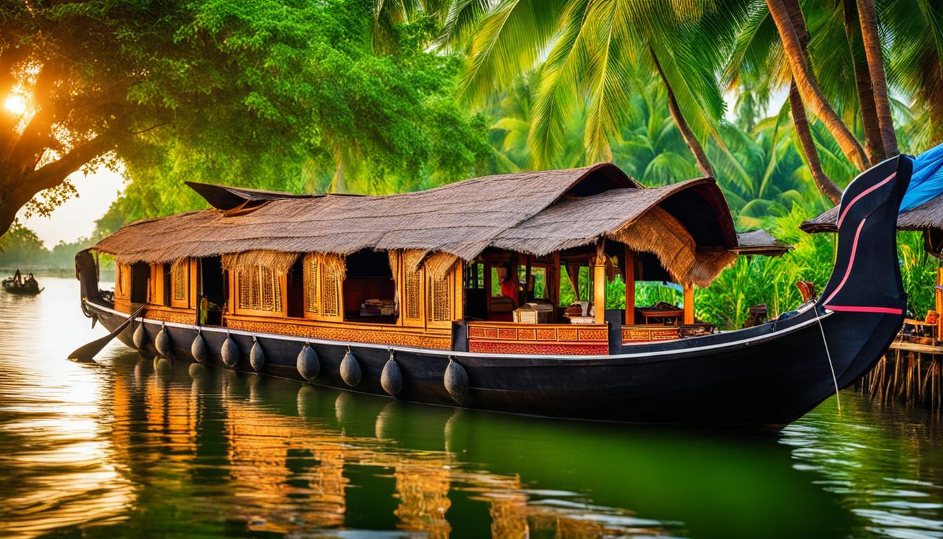 Alleppey boathouse cuisine