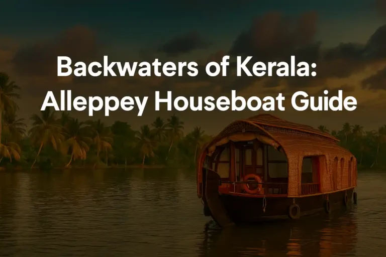 Backwaters of Kerala Alleppey Houseboat Guide