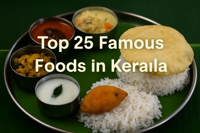 Top 25 Famous Foods in Kerala – Traditional Dishes Guide