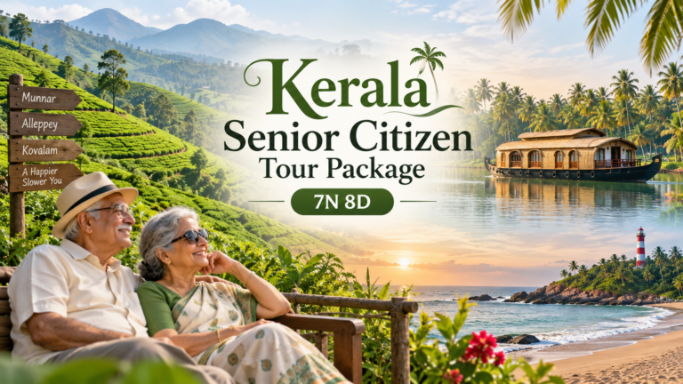 Kerala Senior Citizen Tour Package 7N 8D