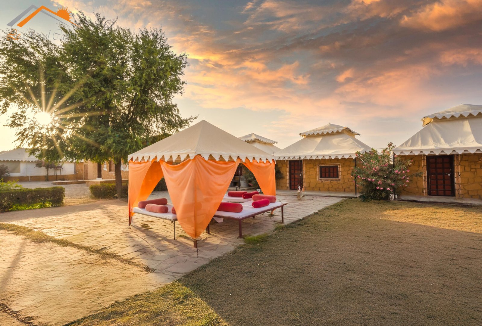 Local Rajasthani Culture at a Jaisalmer Desert Camp