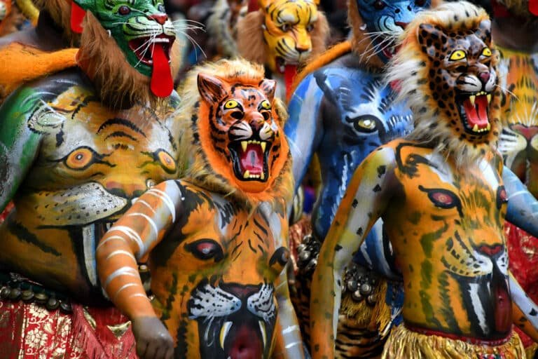 Pulikali: Discover Kerala’s Dazzling Tiger Dance Tradition