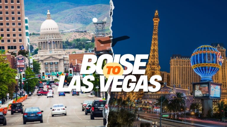 Top 5 Airlines Offering Cheap Flights from Boise to Las Vegas
