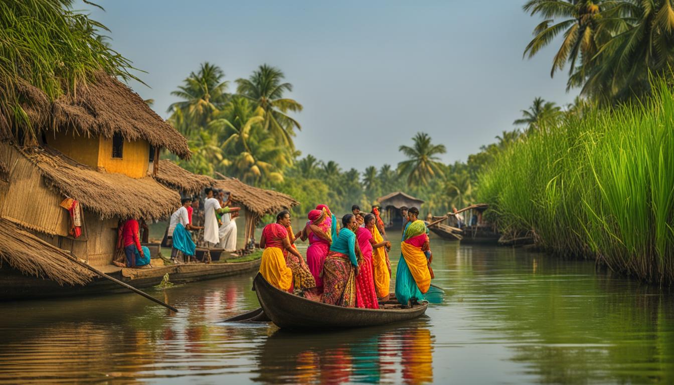 cultural experiences in Kerala backwaters
