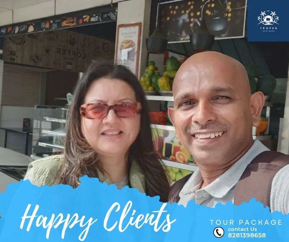Troper Tours provided us with a great itinerary for our Kerala tour. We got to visit all the must-see places and had a fantastic time. I would definitely book with them again."