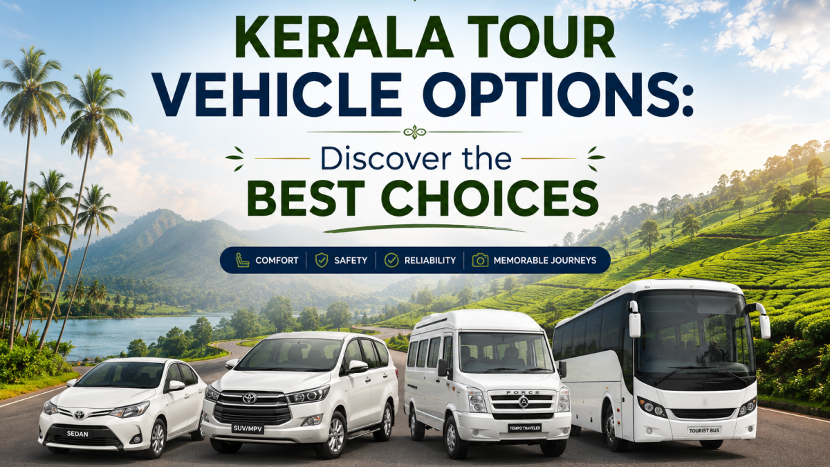 Kerala Tour Vehicle Options Discover the Best Choices