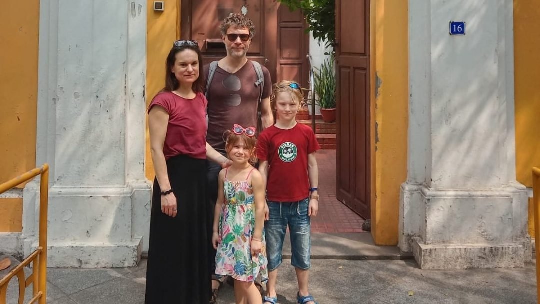 Happy Guest of Troper Tours Mr. Anders and family