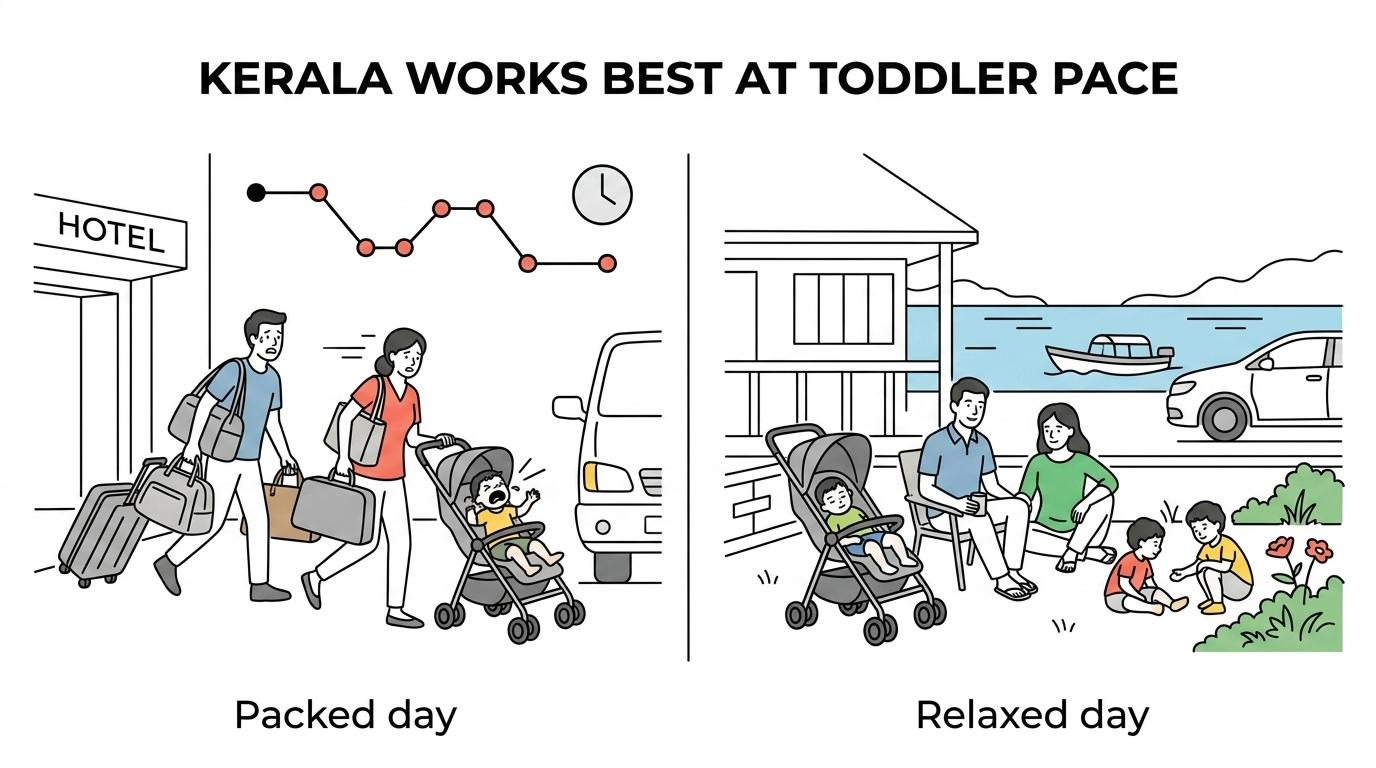 kerala with toddlers