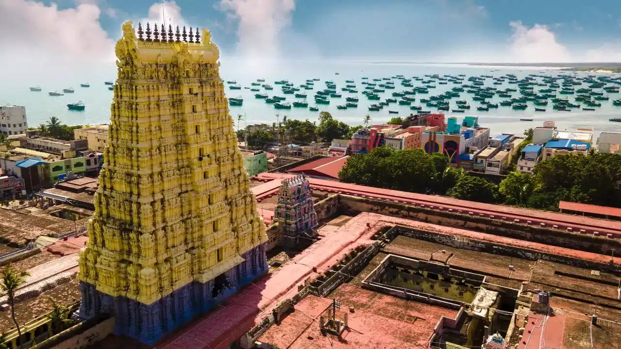 rameshwaram setu,ram setu in rameshwaram,rameshwaram to ram setu distance,ram setu place